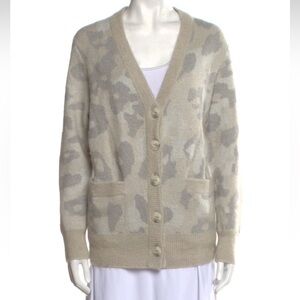 Rag & Bone Printed V-Neck Cardigan